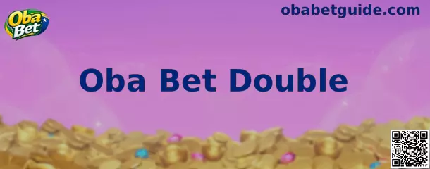 Interface ilustrativa do jogo Oba Bet Double