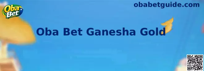 Interface temática do jogo Oba Bet Ganesha Gold