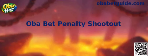 Interface ilustrativa do jogo Oba Bet Penalty Shootout